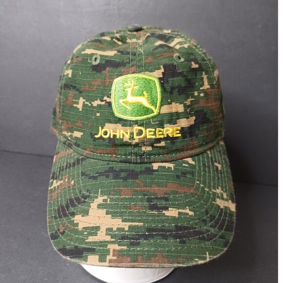 John Deere Other - John Deere Revels G Adjustable Strapback Hat Cap Tractor